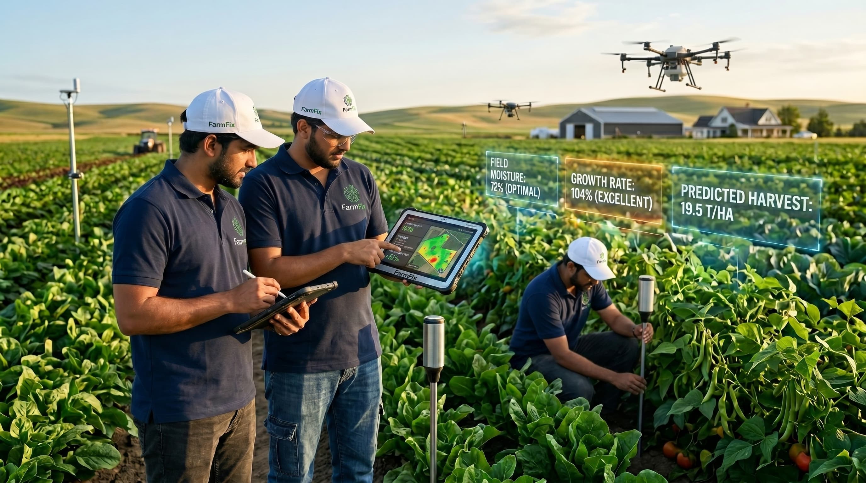 FarmFix crop health monitoring